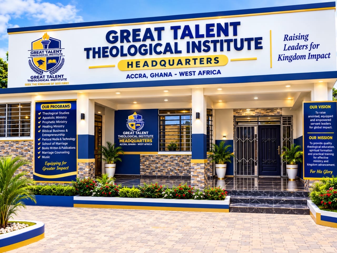 Great Talent Theological Institute headquarters, Accra